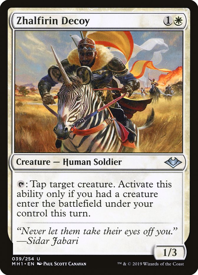 Zhalfirin Decoy - [Foil] Modern Horizons (MH1)