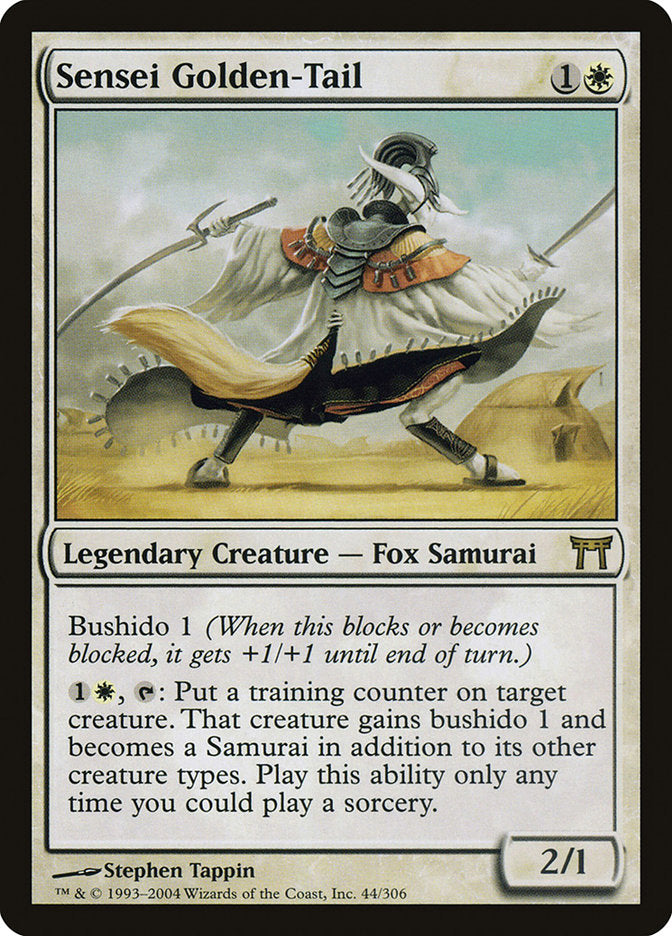 Sensei Golden-Tail - Champions of Kamigawa (CHK)