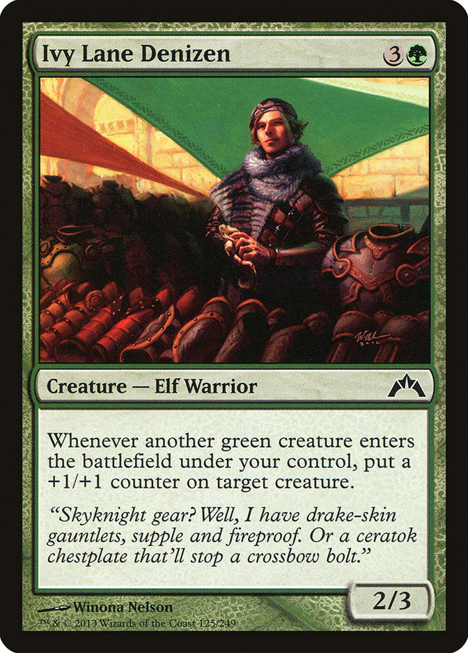 Ivy Lane Denizen - [Foil] Gatecrash (GTC)