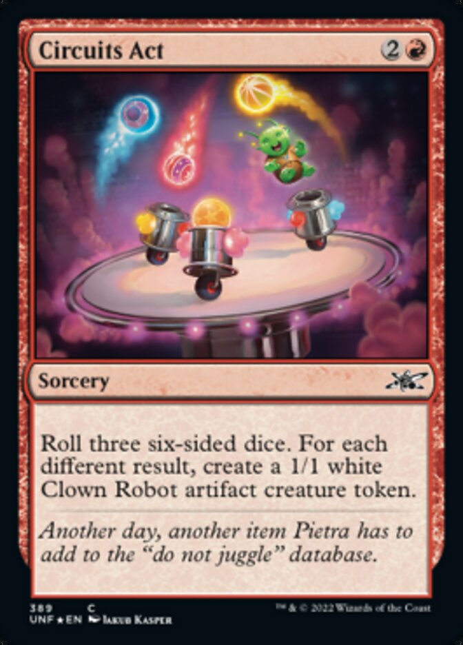 Circuits Act - [Galaxy Foil] Unfinity (UNF)
