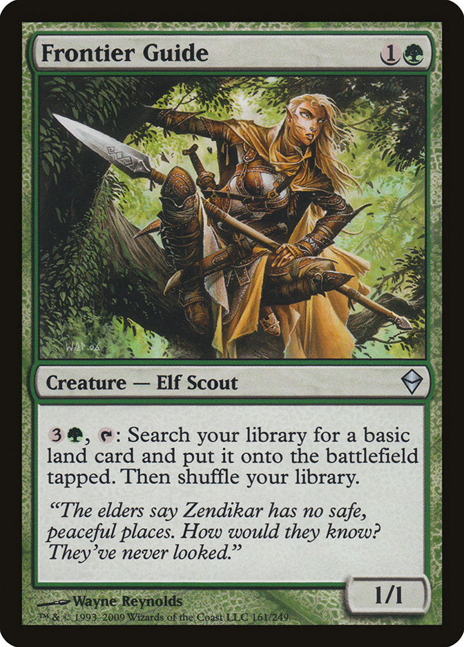 Frontier Guide - [Foil] Zendikar (ZEN)