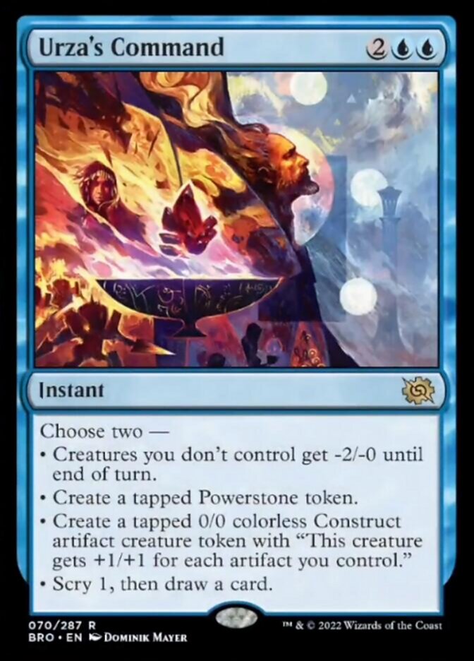 Urza's Command - [Foil] The Brothers' War (BRO)