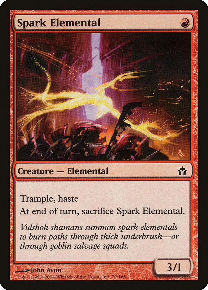 Spark Elemental - [Foil] Fifth Dawn (5DN)