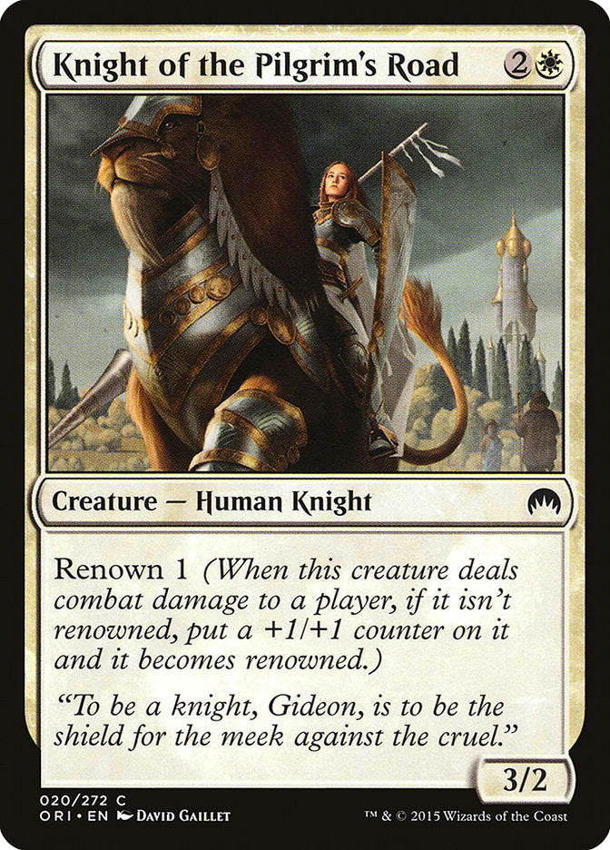 Knight of the Pilgrim's Road - Magic Origins (ORI)