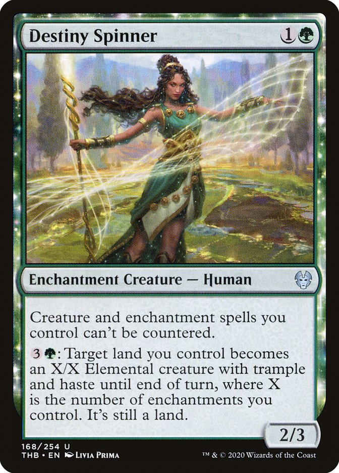 Destiny Spinner - [Foil] Theros Beyond Death (THB)