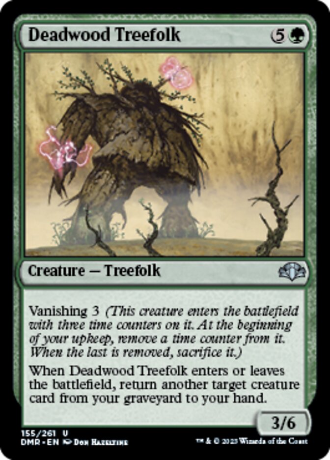 Deadwood Treefolk - [Foil] Dominaria Remastered (DMR)