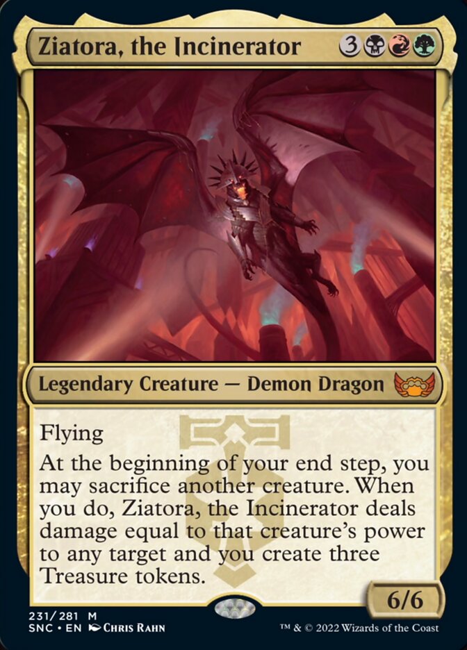 Ziatora, the Incinerator - [Foil] Streets of New Capenna (SNC)