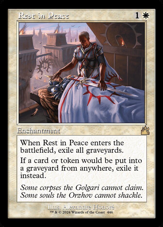 Rest in Peace - [Retro Frame] Ravnica Remastered (RVR)
