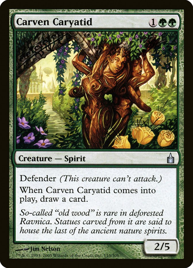 Carven Caryatid - [Foil] Ravnica: City of Guilds (RAV)