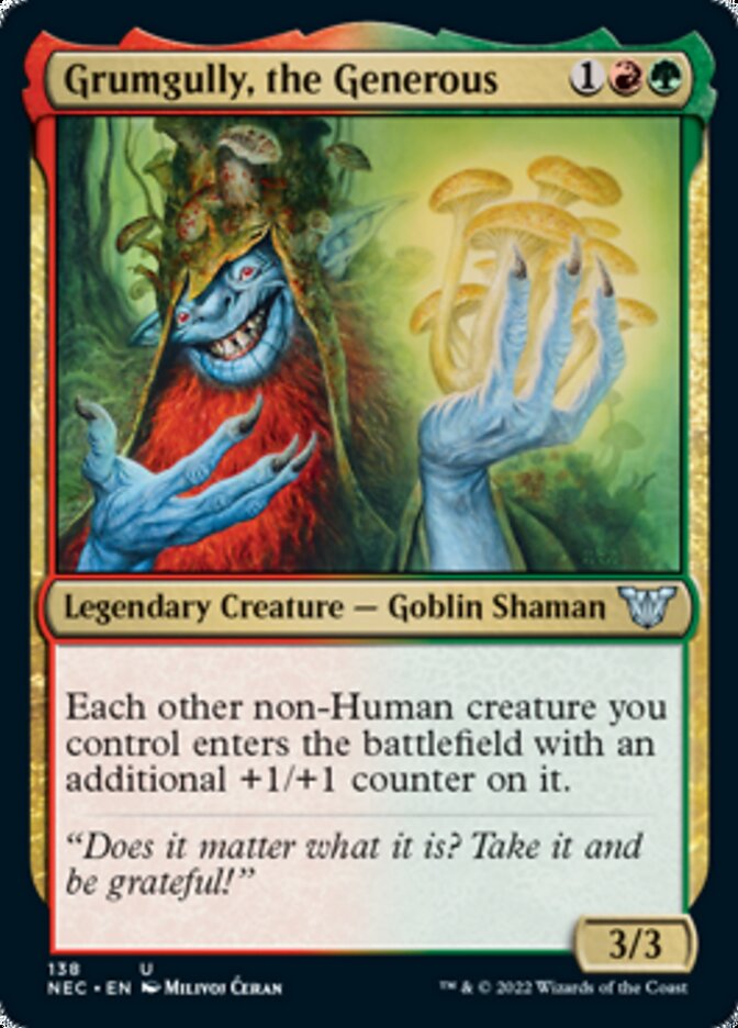 Grumgully, the Generous - Neon Dynasty Commander (NEC)