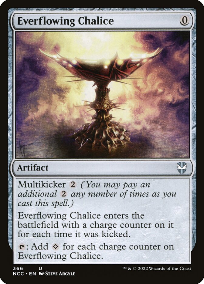 Everflowing Chalice - [Foil] New Capenna Commander (NCC)