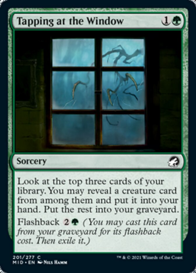 Tapping at the Window - [Foil] Innistrad: Midnight Hunt (MID)