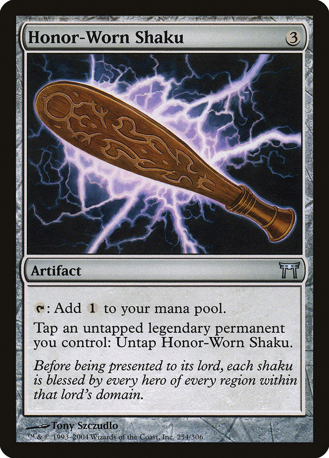 Honor-Worn Shaku - [Foil] Champions of Kamigawa (CHK)