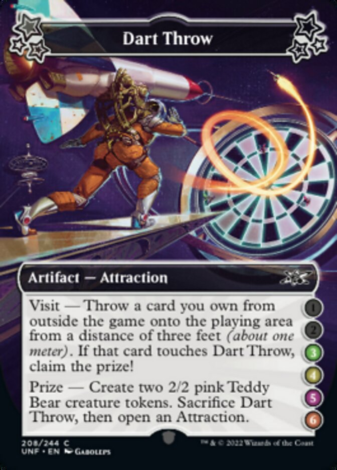 Dart Throw - [Foil] Unfinity (UNF)