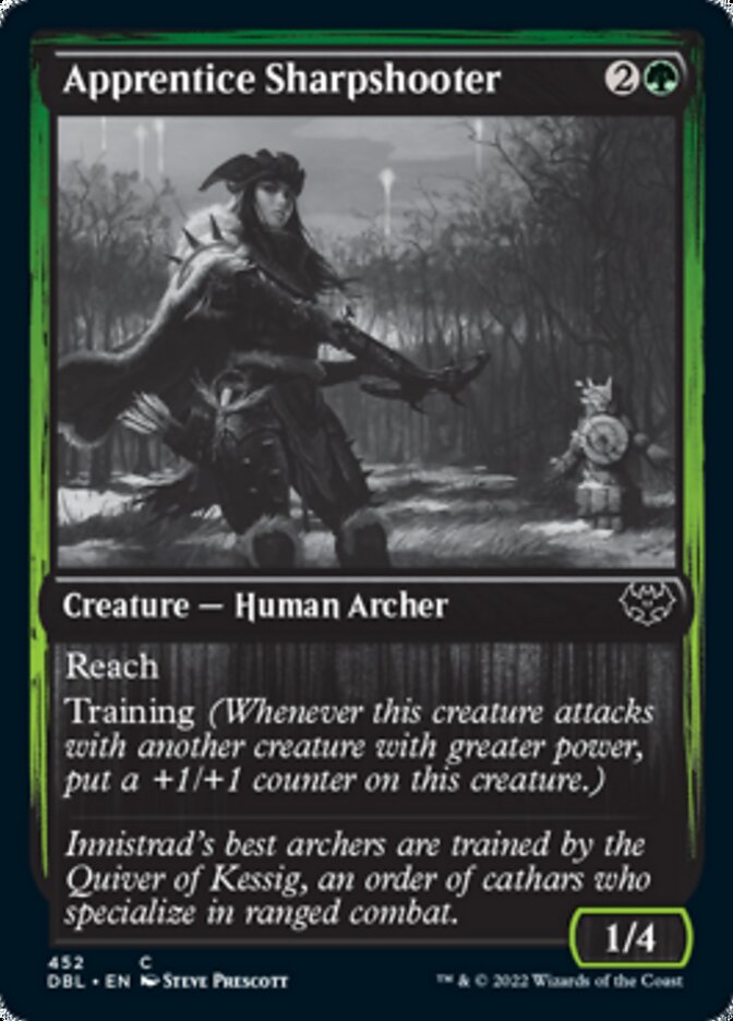 Apprentice Sharpshooter - [Foil] Innistrad: Double Feature (DBL)