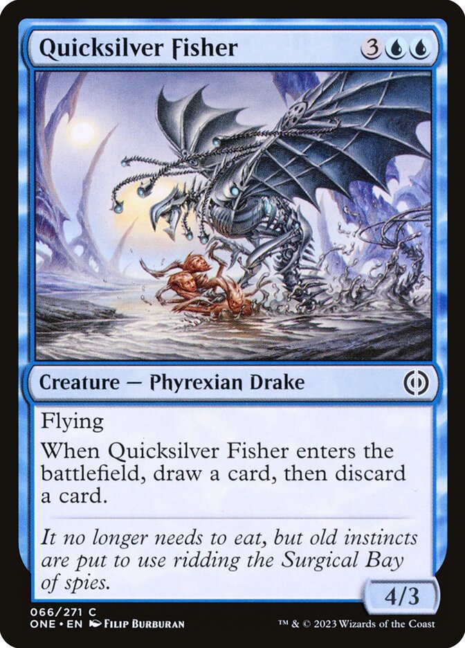 Quicksilver Fisher - [Foil] Phyrexia: All Will Be One (ONE)