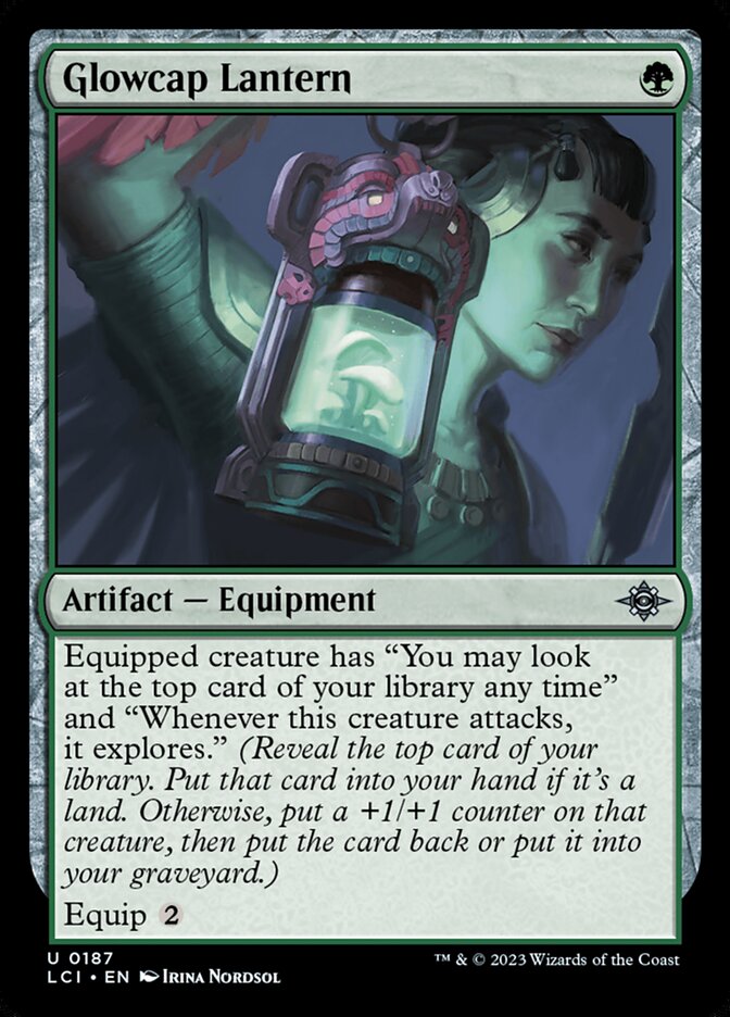 Glowcap Lantern - [Foil] The Lost Caverns of Ixalan (LCI)