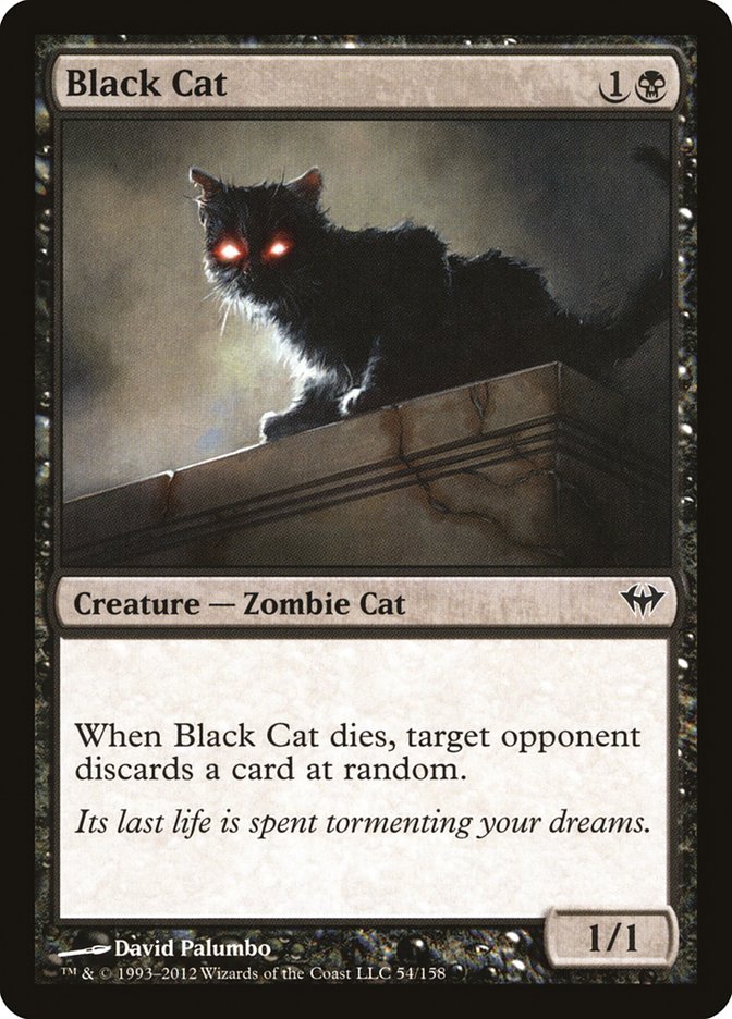 Black Cat - [Foil] Dark Ascension (DKA)