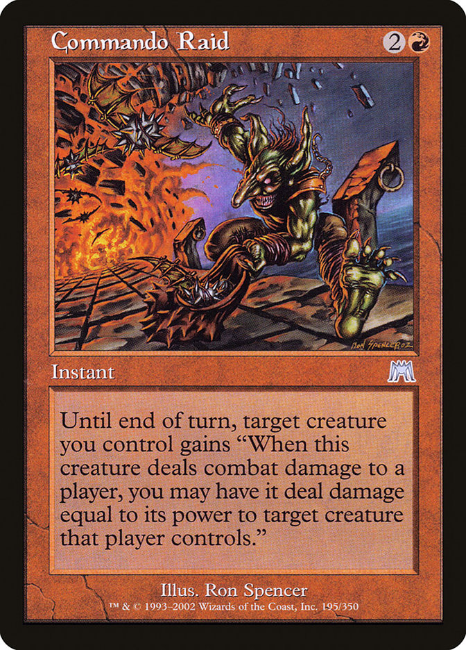 Commando Raid - [Retro Frame] Onslaught (ONS)