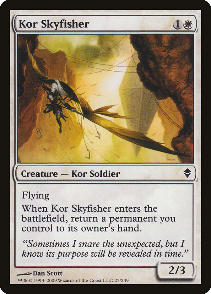 Kor Skyfisher - Zendikar (ZEN)
