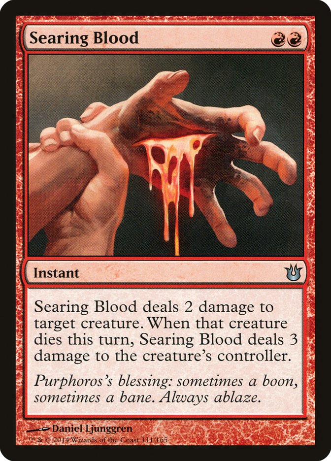 Searing Blood - [Foil] Born of the Gods (BNG)