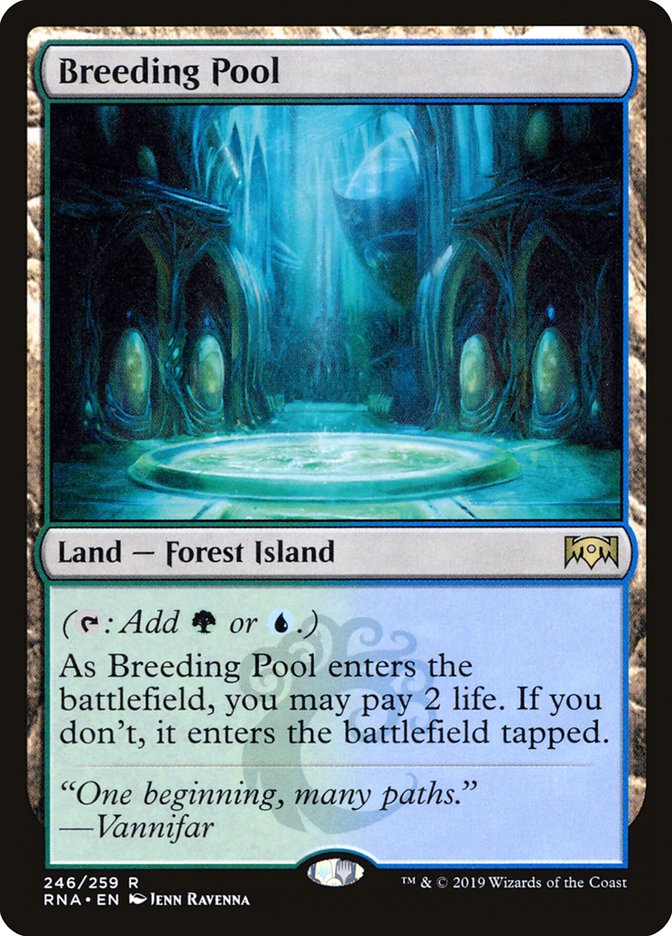 Breeding Pool - [Foil] Ravnica Allegiance (RNA)