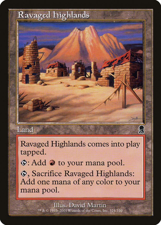 Ravaged Highlands - [Retro Frame] Odyssey (ODY)