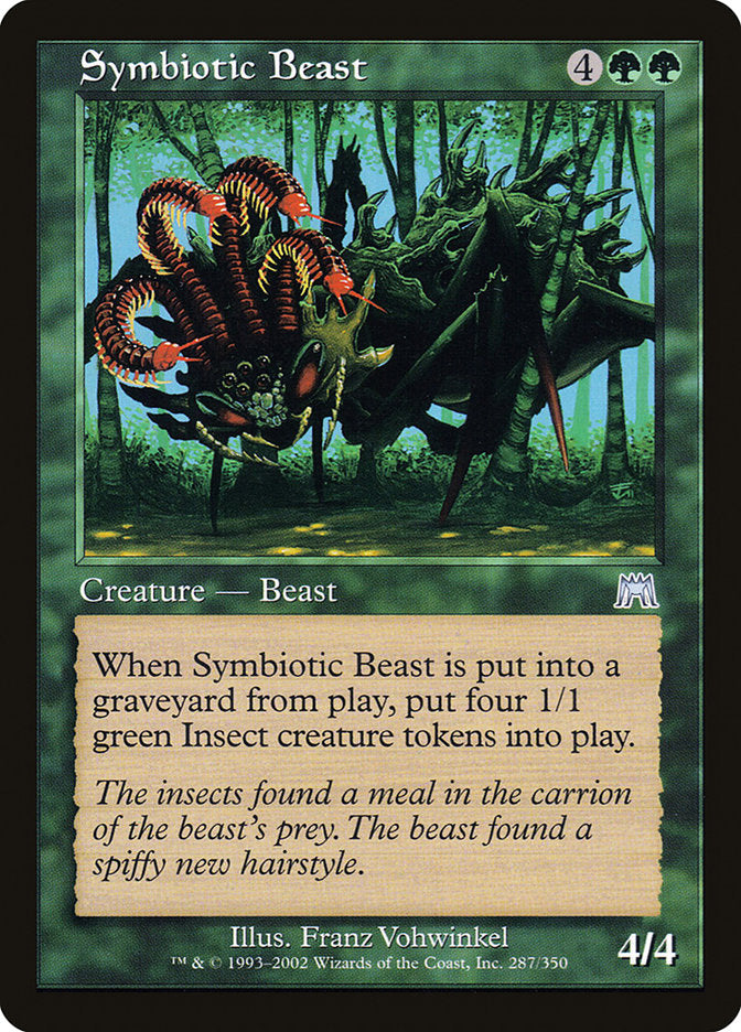 Symbiotic Beast - [Foil, Retro Frame] Onslaught (ONS)