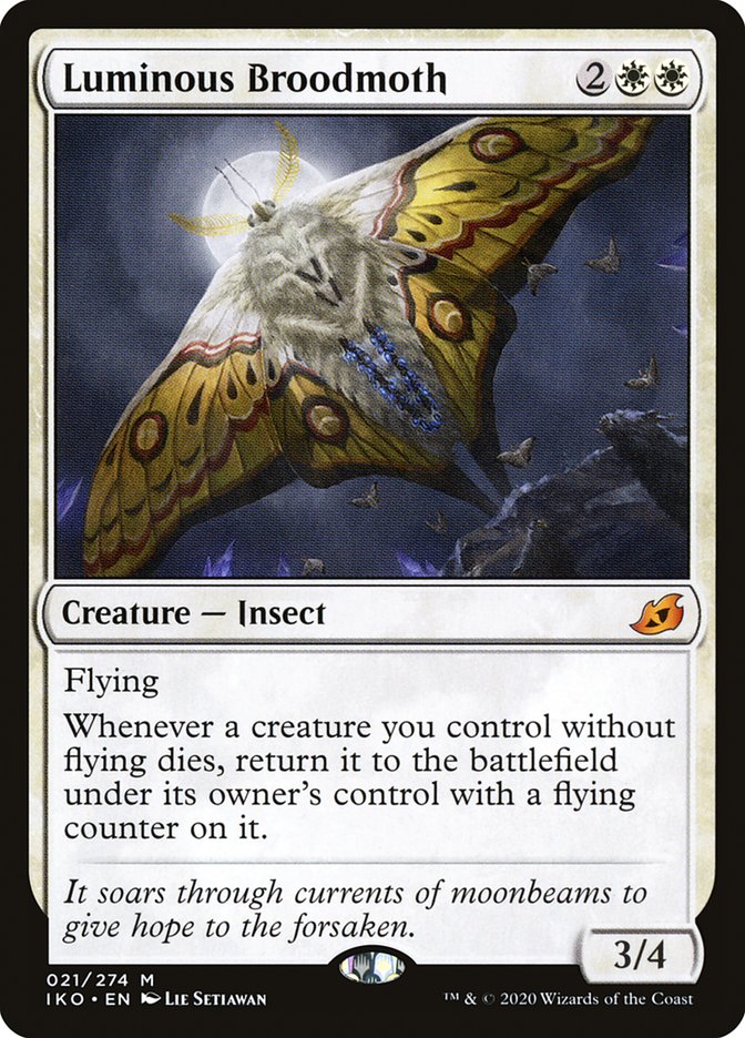 Luminous Broodmoth - [Foil] Ikoria: Lair of Behemoths (IKO)