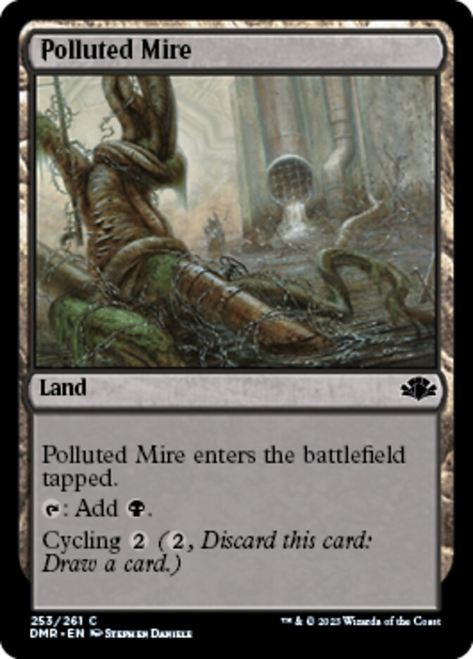Polluted Mire - Dominaria Remastered (DMR)
