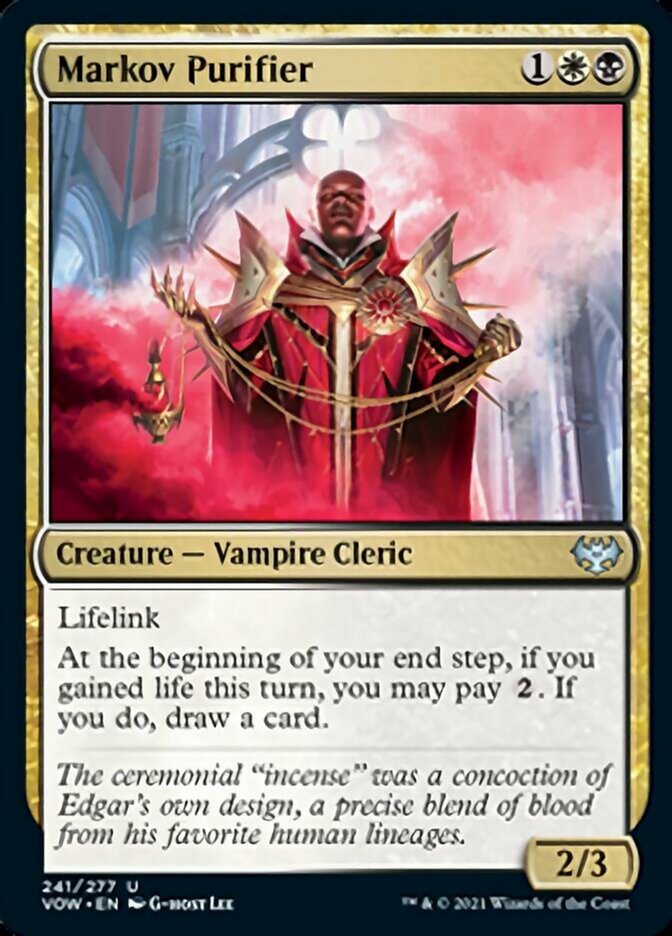 Markov Purifier - [Foil] Innistrad: Crimson Vow (VOW)