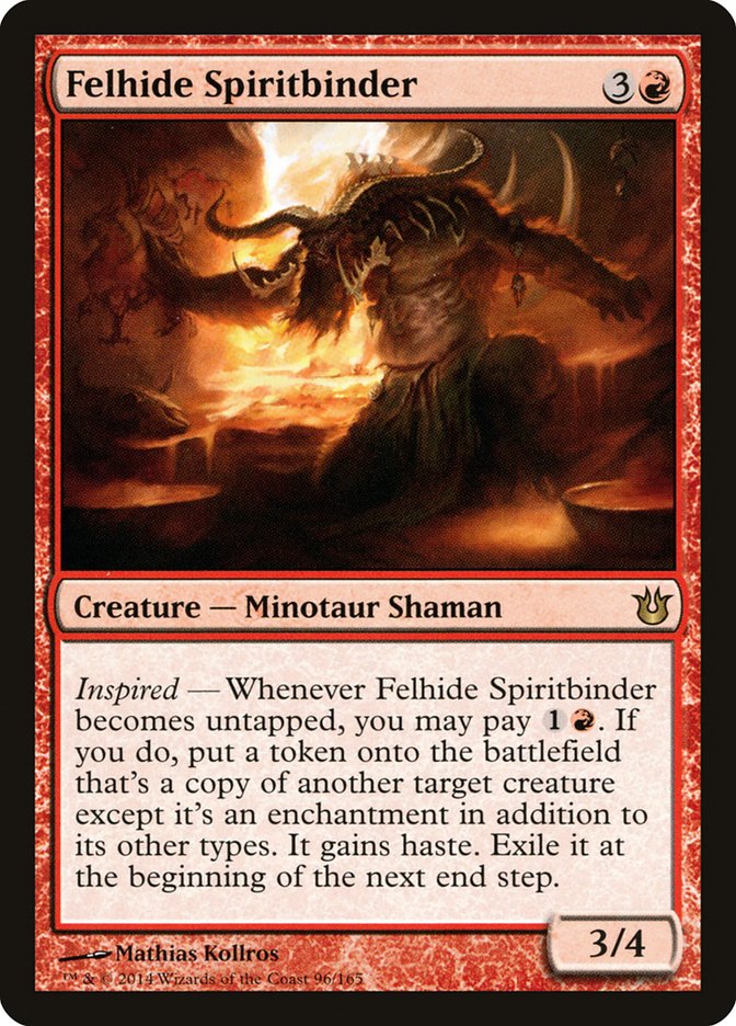 Felhide Spiritbinder - [Foil] Born of the Gods (BNG)