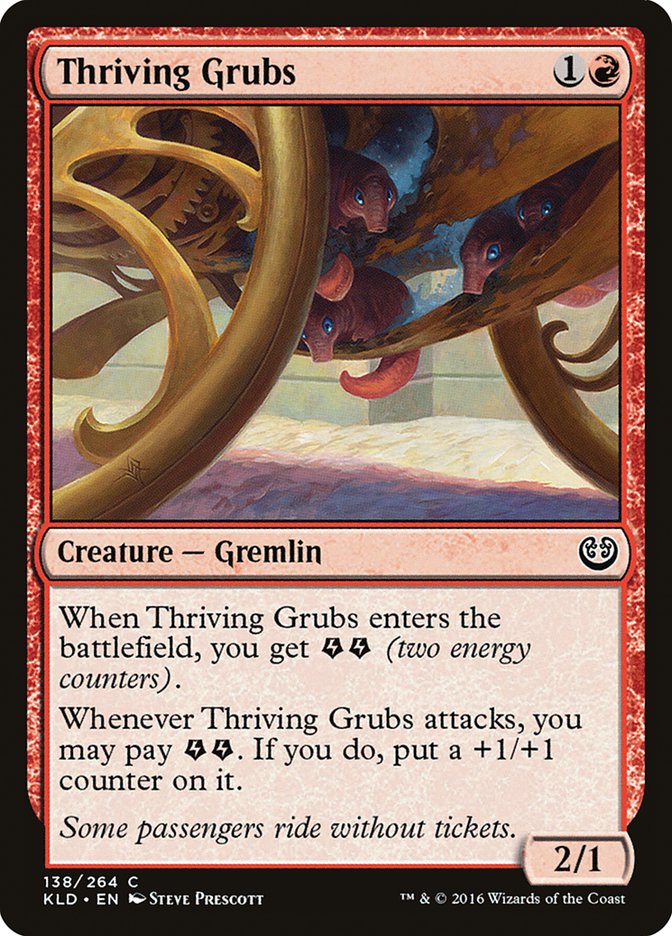 Thriving Grubs - [Foil] Kaladesh (KLD)