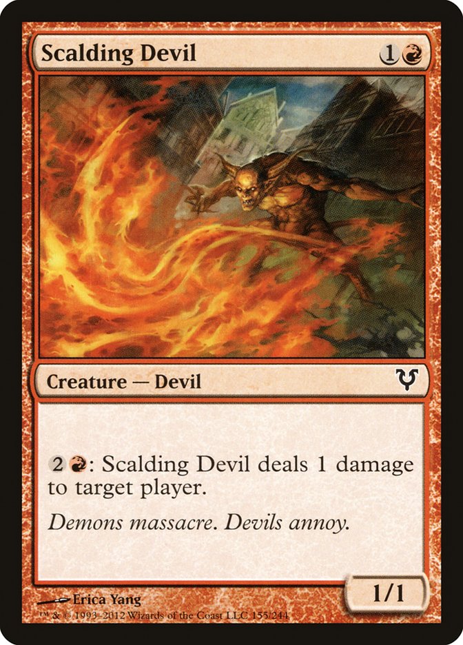 Scalding Devil - [Foil] Avacyn Restored (AVR)