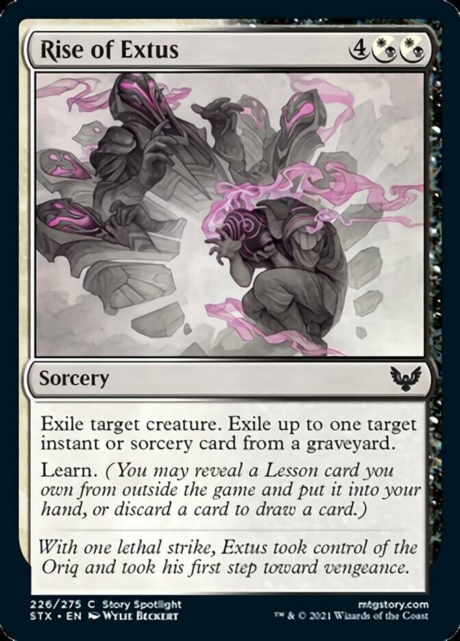 Rise of Extus - [Foil] Strixhaven: School of Mages (STX)