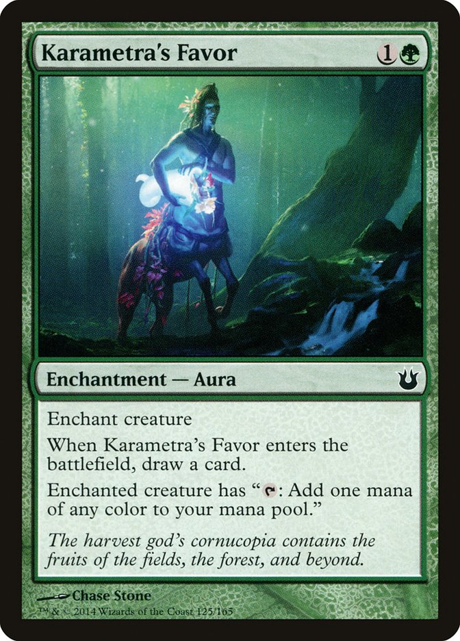 Karametra's Favor - Born of the Gods (BNG)