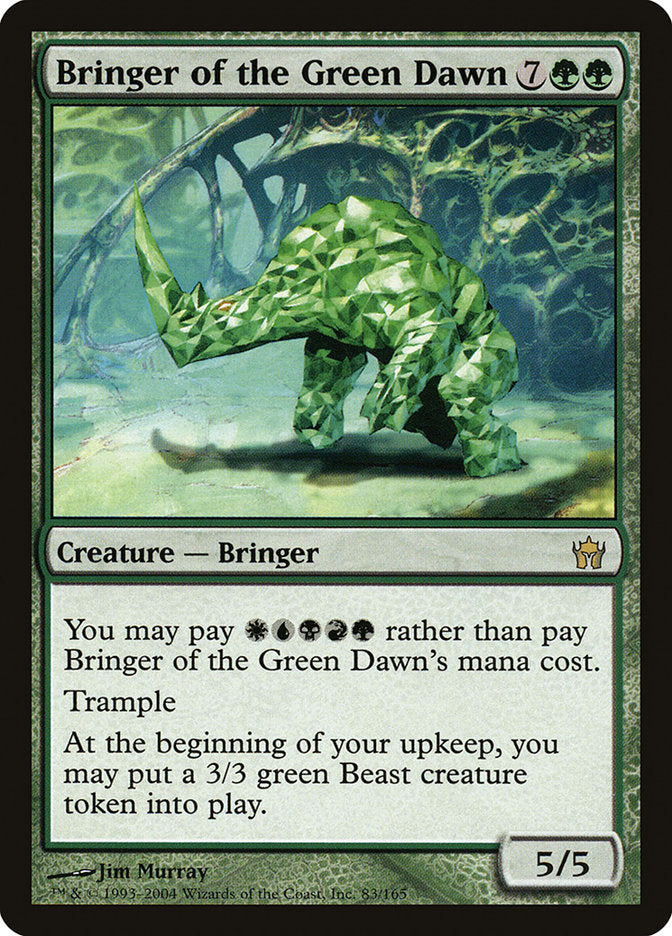 Bringer of the Green Dawn - [Foil] Fifth Dawn (5DN)