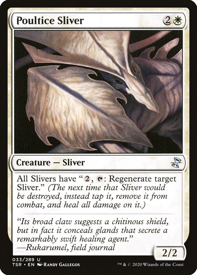 Poultice Sliver - [Foil] Time Spiral Remastered (TSR)