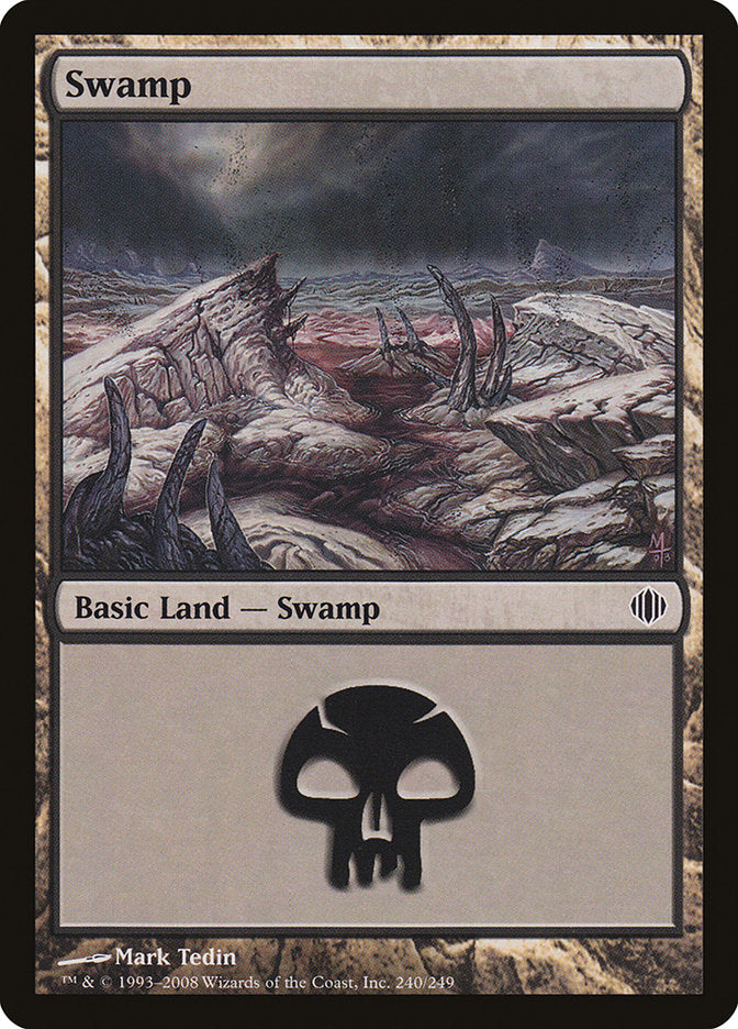 Swamp (240) - [Foil] Shards of Alara (ALA)