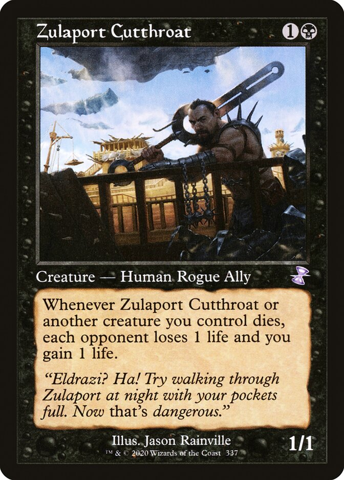 Zulaport Cutthroat - [Foil, Retro Frame] Time Spiral Remastered (TSR)