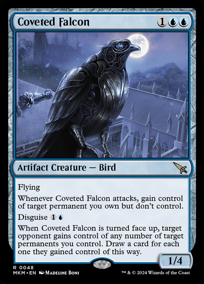 Coveted Falcon - [Foil] Murders at Karlov Manor (MKM)