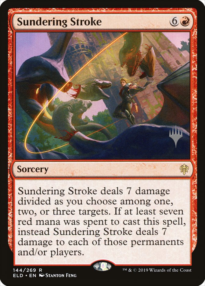 Sundering Stroke - [Promo] Throne of Eldraine Promos (PELD)