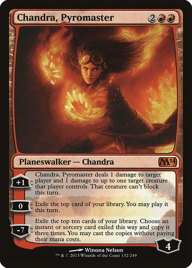 Chandra, Pyromaster - [Foil] Magic 2014 (M14)
