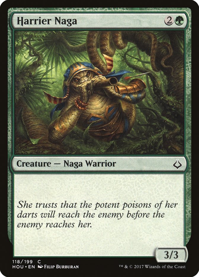 Harrier Naga - [Foil] Hour of Devastation (HOU)