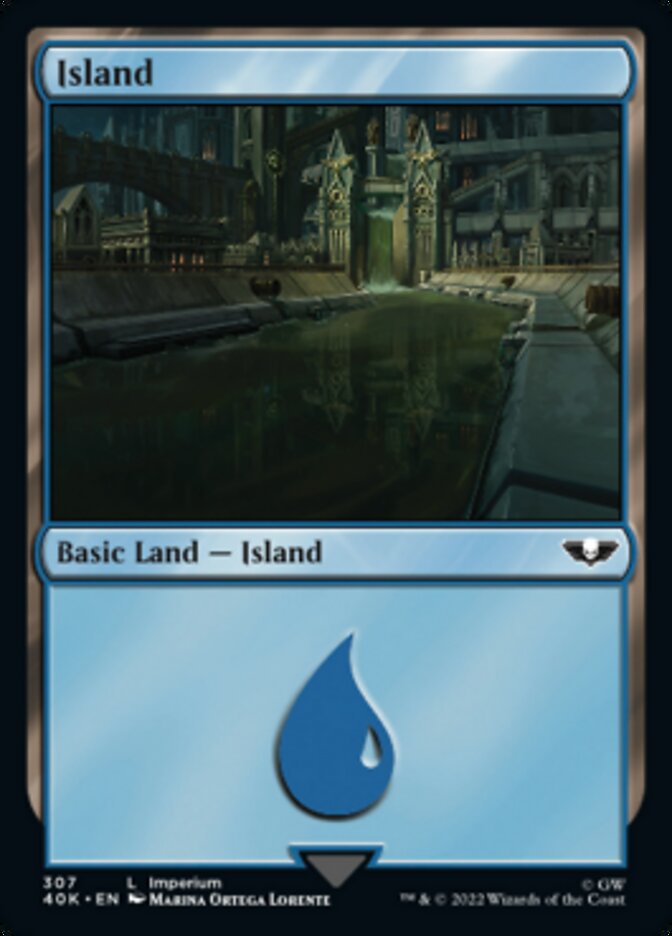 Island (307) - Warhammer 40,000 Commander (40K)
