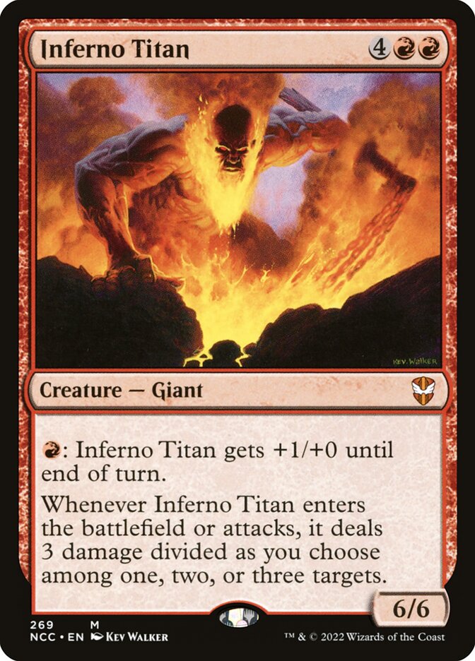 Inferno Titan - [Foil] New Capenna Commander (NCC)