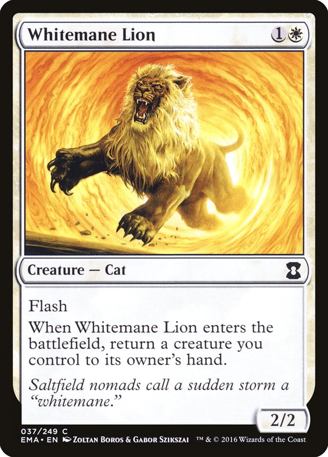Whitemane Lion - [Foil] Eternal Masters (EMA)