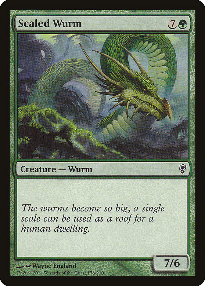 Scaled Wurm - [Foil] Conspiracy (CNS)