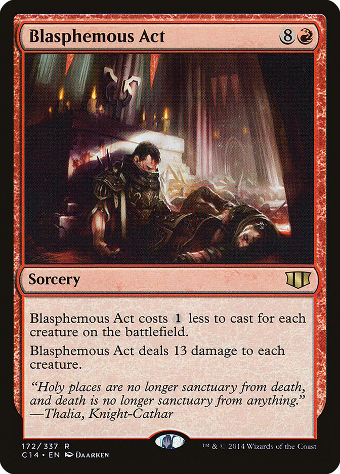 Blasphemous Act - Commander 2014 (C14)