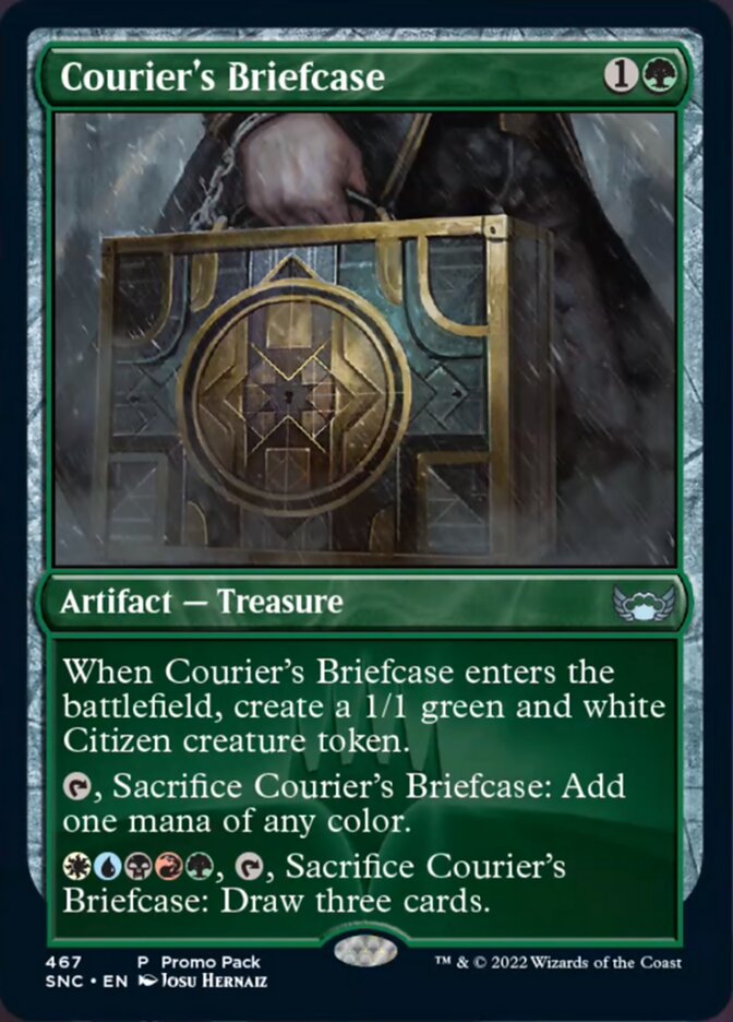 Courier's Briefcase - [Foil, Promo] Streets of New Capenna (SNC)
